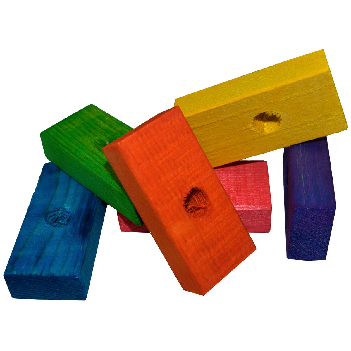Super Bird Creations pine blocks for bird toy making, 60 pack