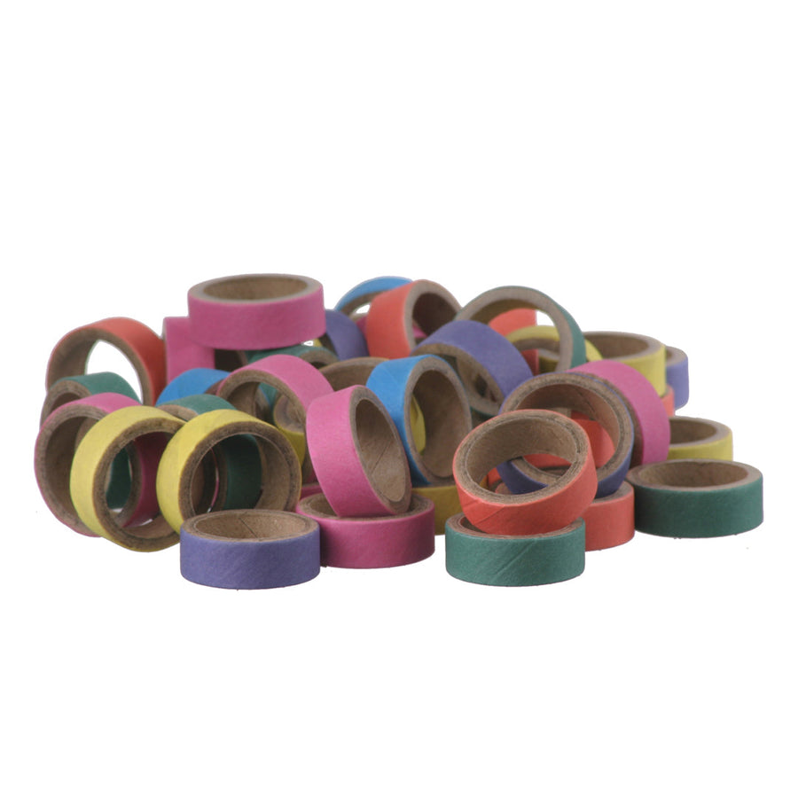 Super Bird Creations 1 inch bird toy bagels, 200 pack