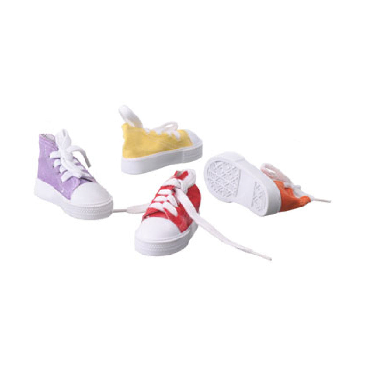 Super Bird Creations sneakers bird foot toys, 4 count