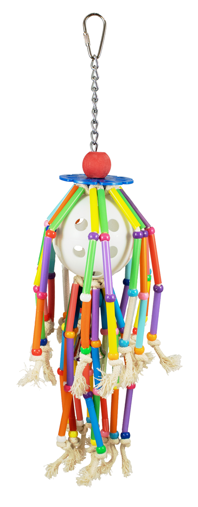 Super Bird Creations Squiggy preening bird toy