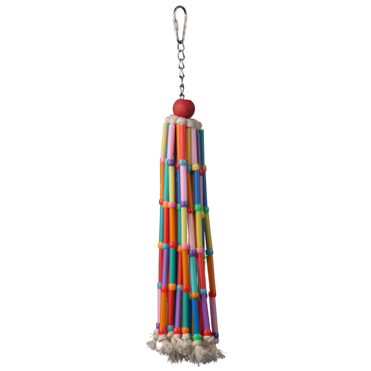 Super Bird Creations Wind Chimes straw bead bird toy