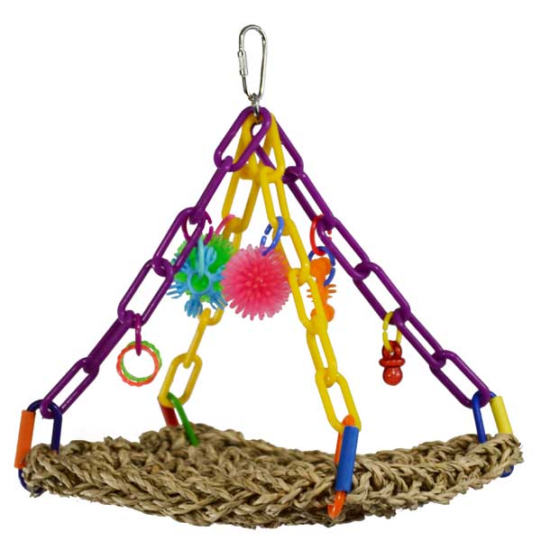 Super Bird Creations Mini Flying Trapeze bird swing