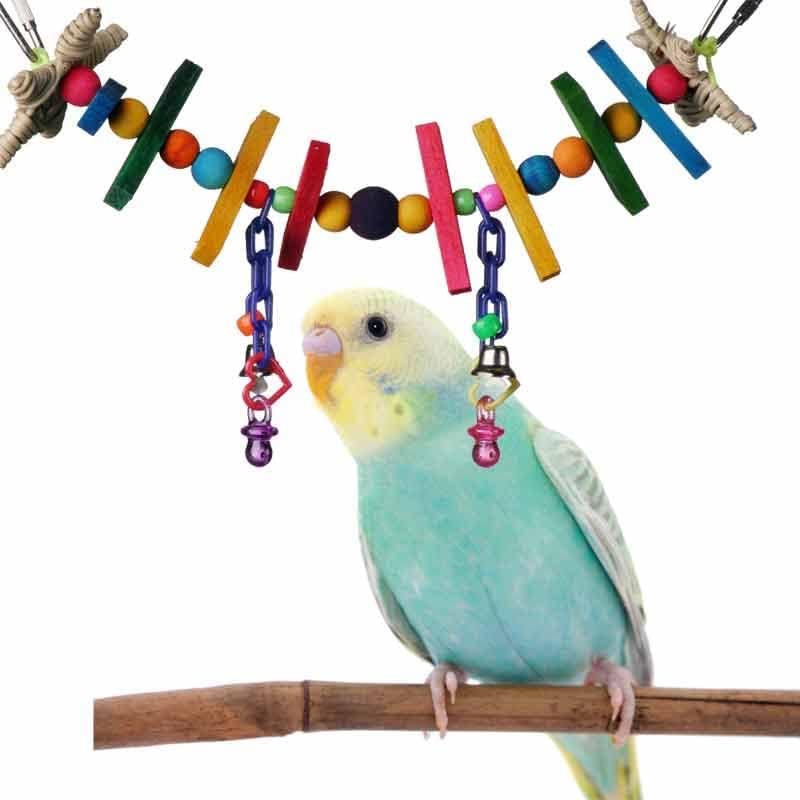 Super Bird Creations Mini Rainbow Bridge bird toy