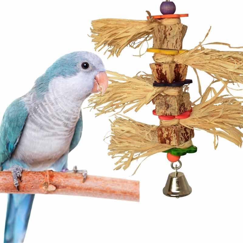 Super Bird Creations Tassel Time preening bird toy