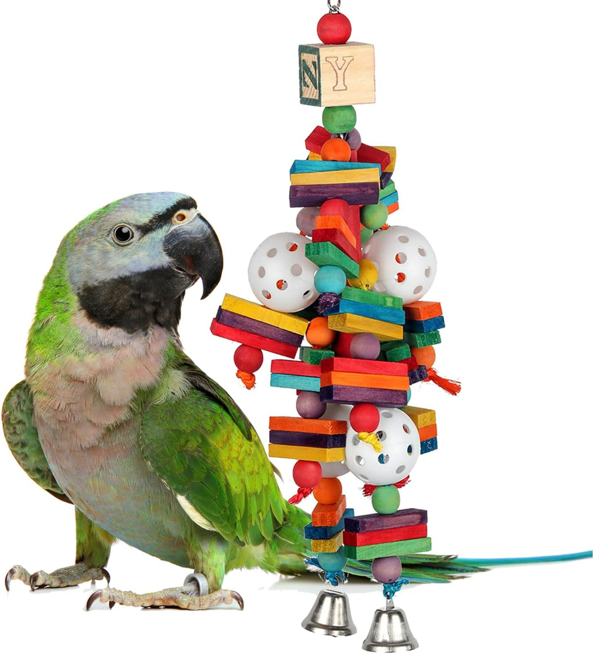 Super Bird Creations Wally's Wonder cage-mount parrot toy
