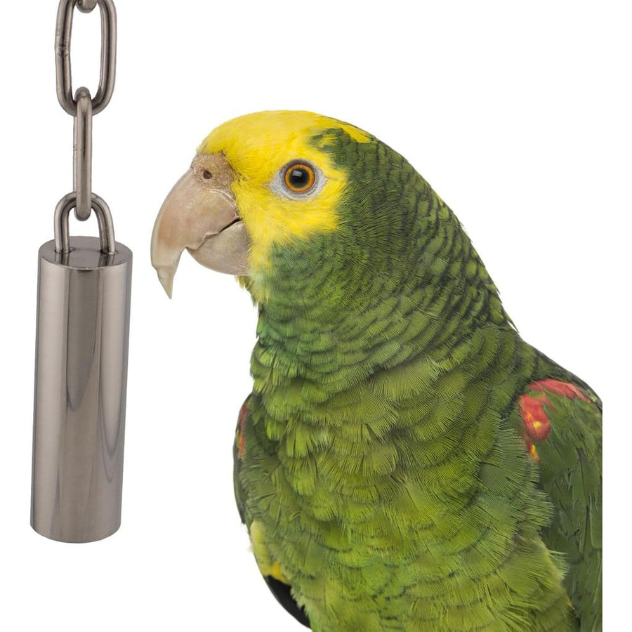 Super Bird Creations small stainless steel tube bell for parrots