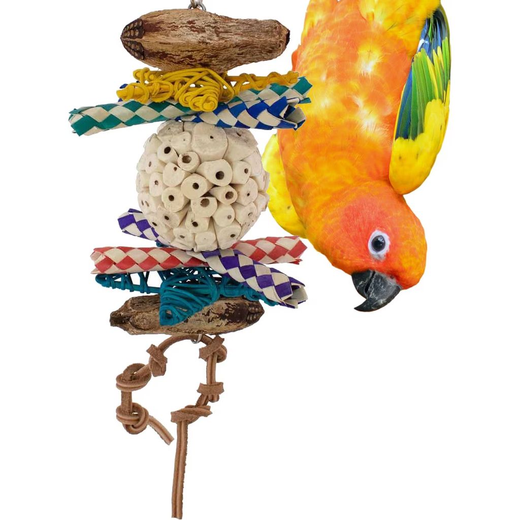 Super Bird Creations Sola Ball Delight bird toy