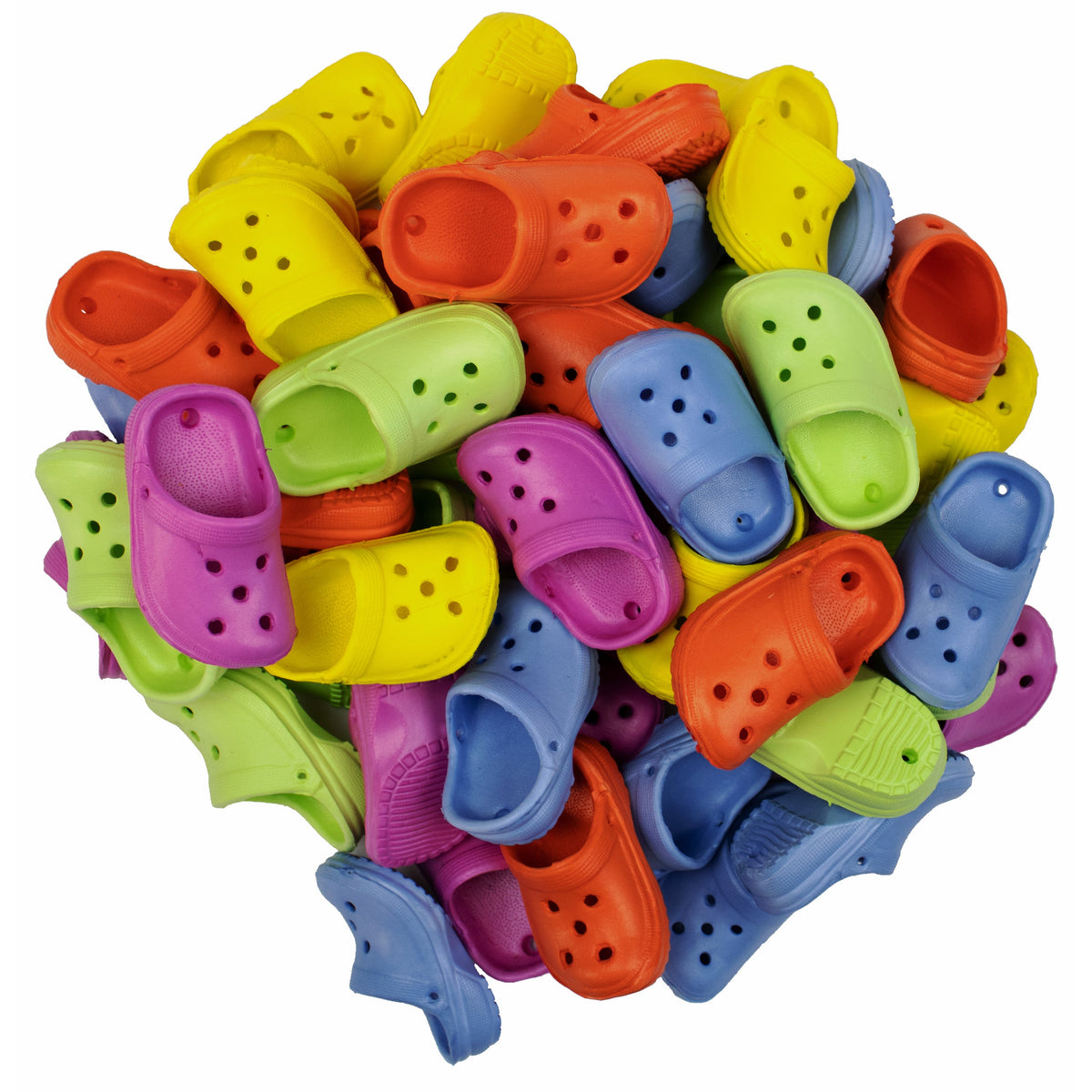 Super Bird Creations crocs bird foot toys, 50 pack