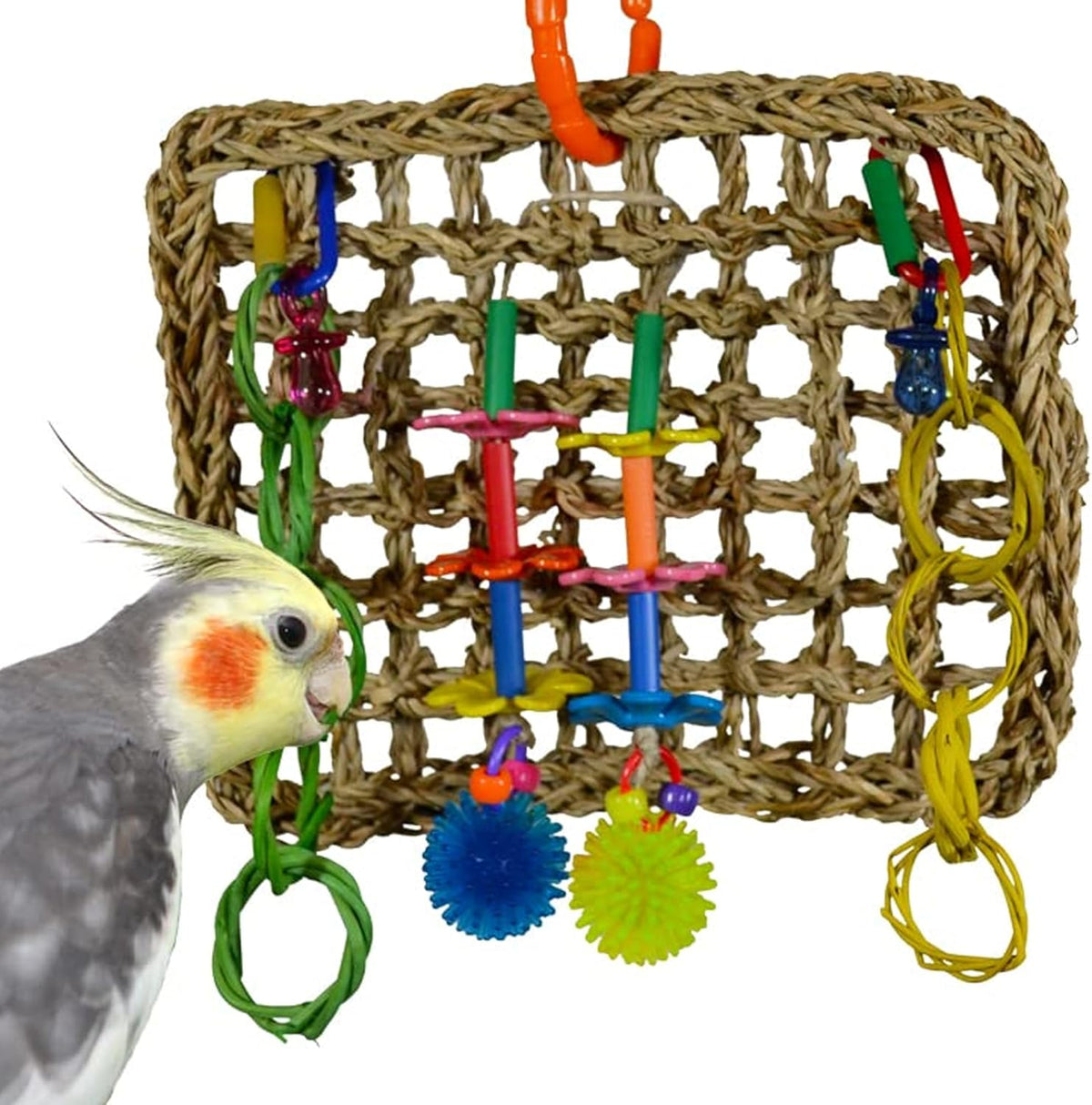 Super Bird Creations Mini Activity Wall bird toy