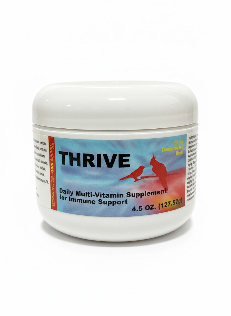 Morning Bird Thrive recovery support supplement for birds