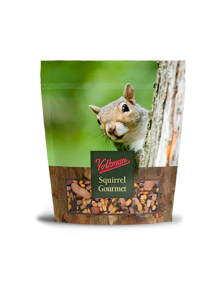 Volkman Squirrel Gourmet Mix with in-shell nuts, 4 lb