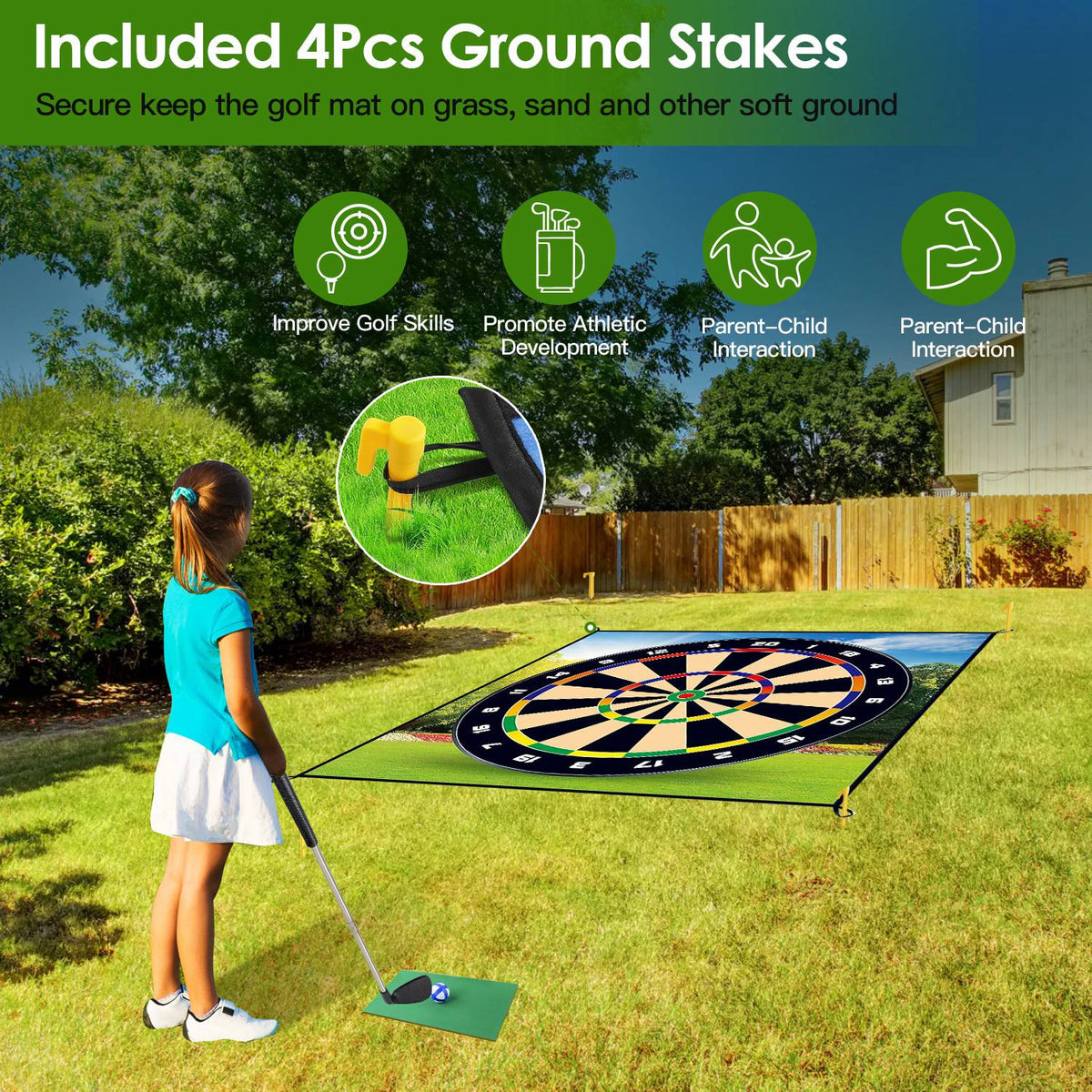 Golf Chipping Dart Game Set - gift idea (4)
