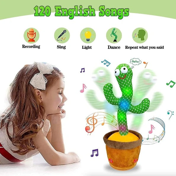 Dancing Talking Cactus Plush - gift idea (2)