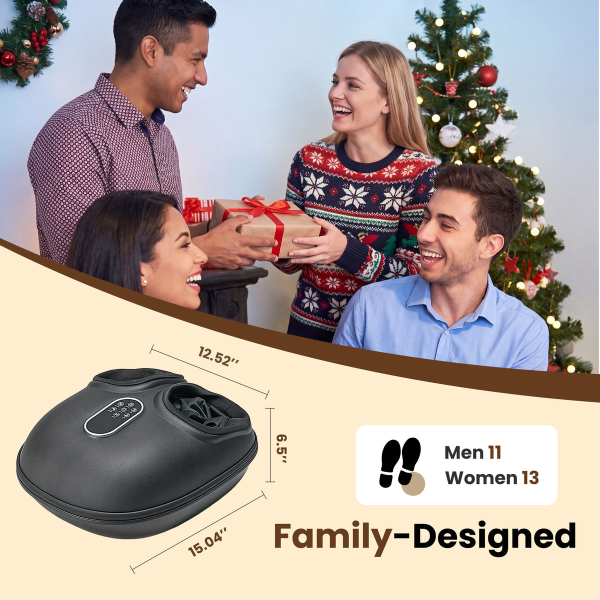Heated Shiatsu Foot Massager - gift idea (3)