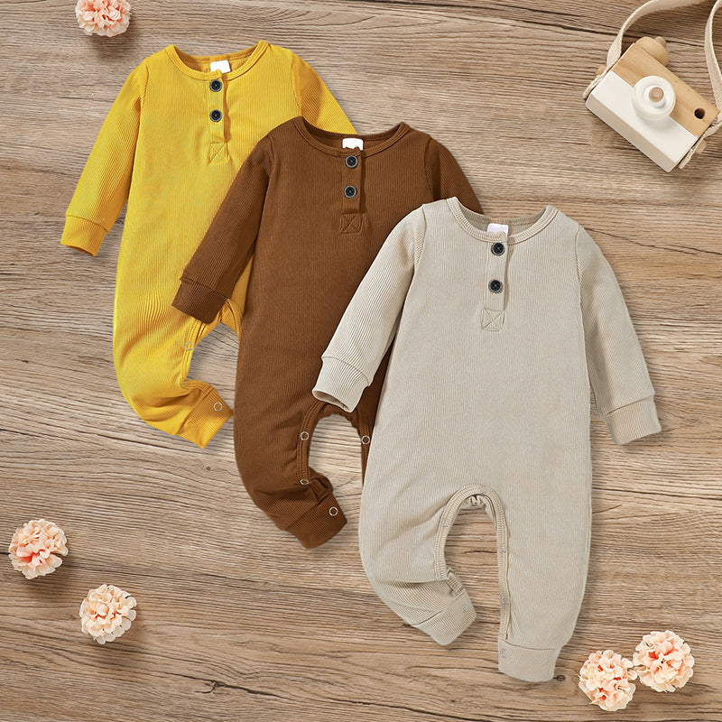 Newborn Ribbed Romper 3-Pack - gift idea