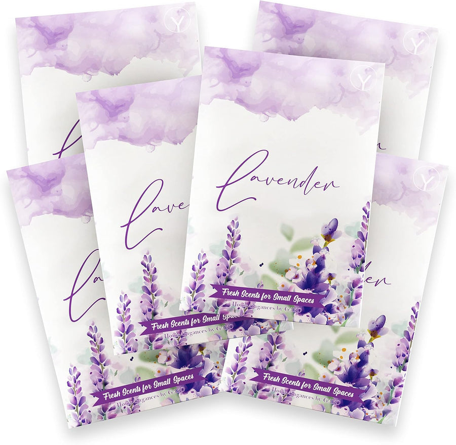 Home Fragrance Sachets & Reed Diffuser Set — Lavender, Ocean & Spring Scents