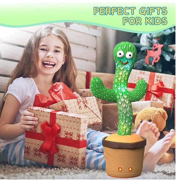Dancing Talking Cactus Plush - gift idea (3)