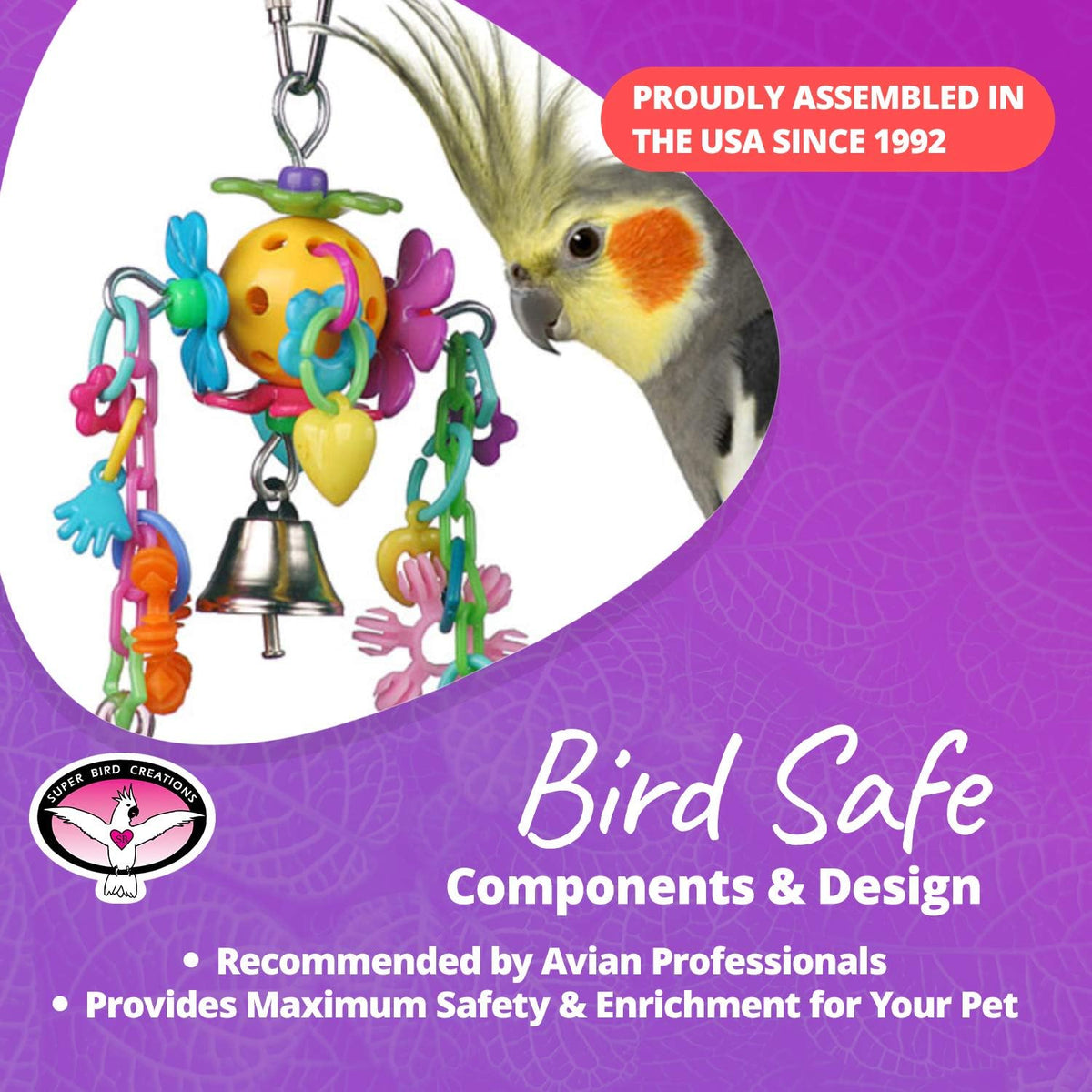 Birdie Bouquet Foraging Toy, Small/Medium