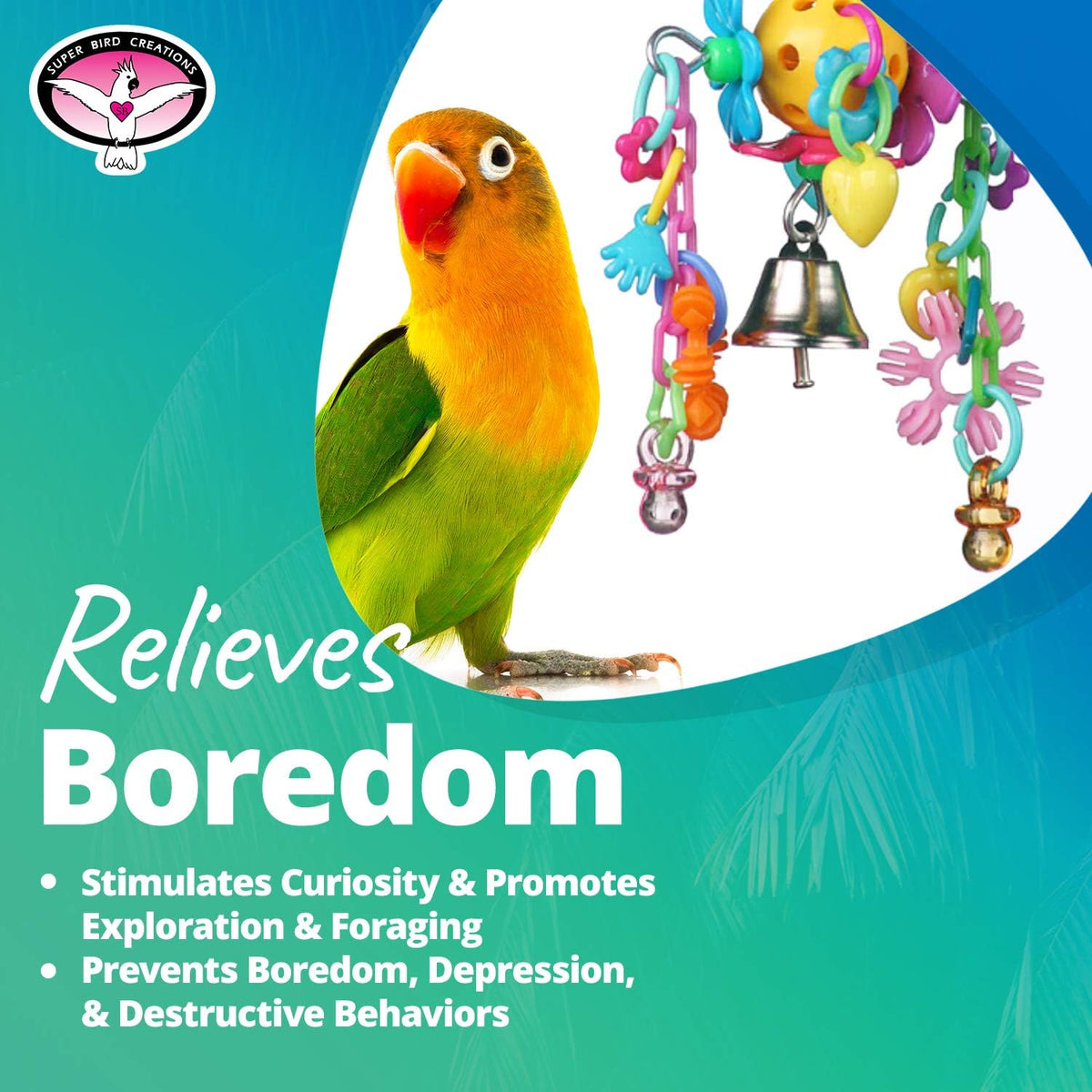 Birdie Bouquet Foraging Toy, Small/Medium