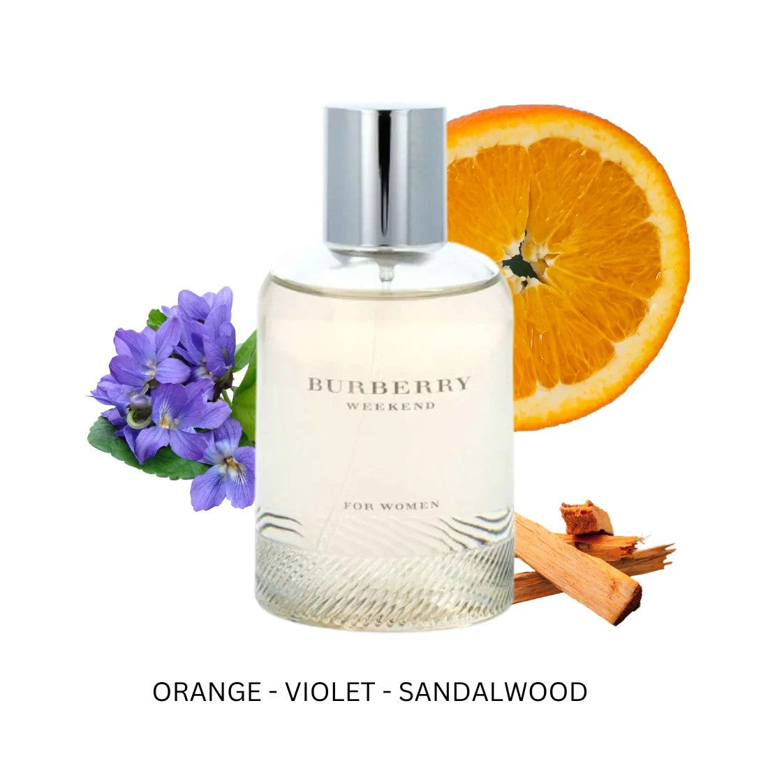 Burberry Weekend Eau De Parfum – Women's Floral Perfume – With Notes of Tangerine, Wild Rose, Iris & Sandalwood – Long Lasting Fragrance