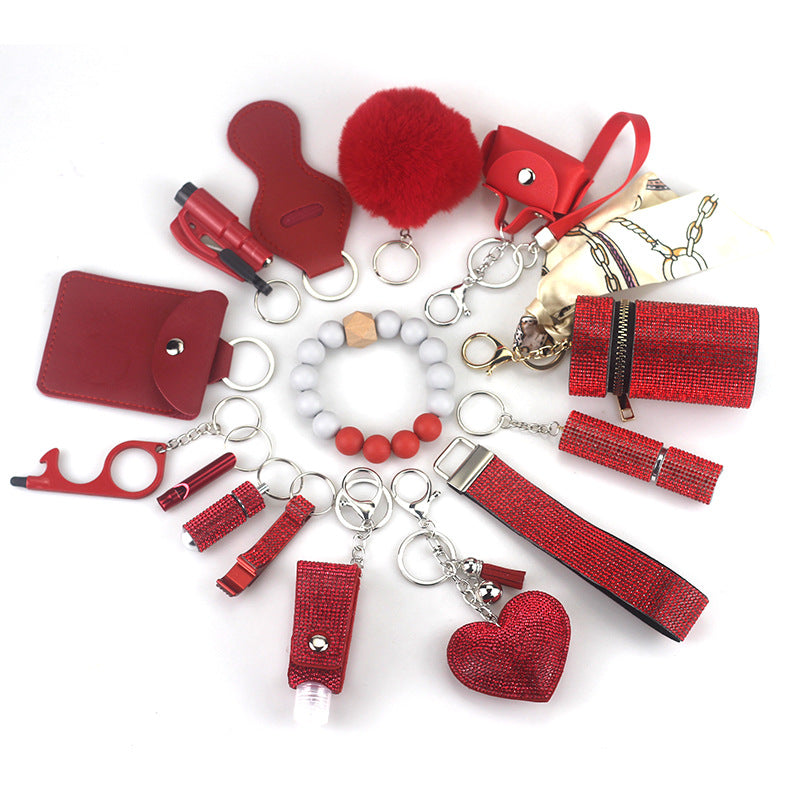 15-Piece Safety Keychain Set - gift idea (3)
