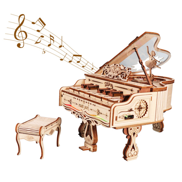 3D Wooden Playable Piano Music Box Kit - gift idea (6)