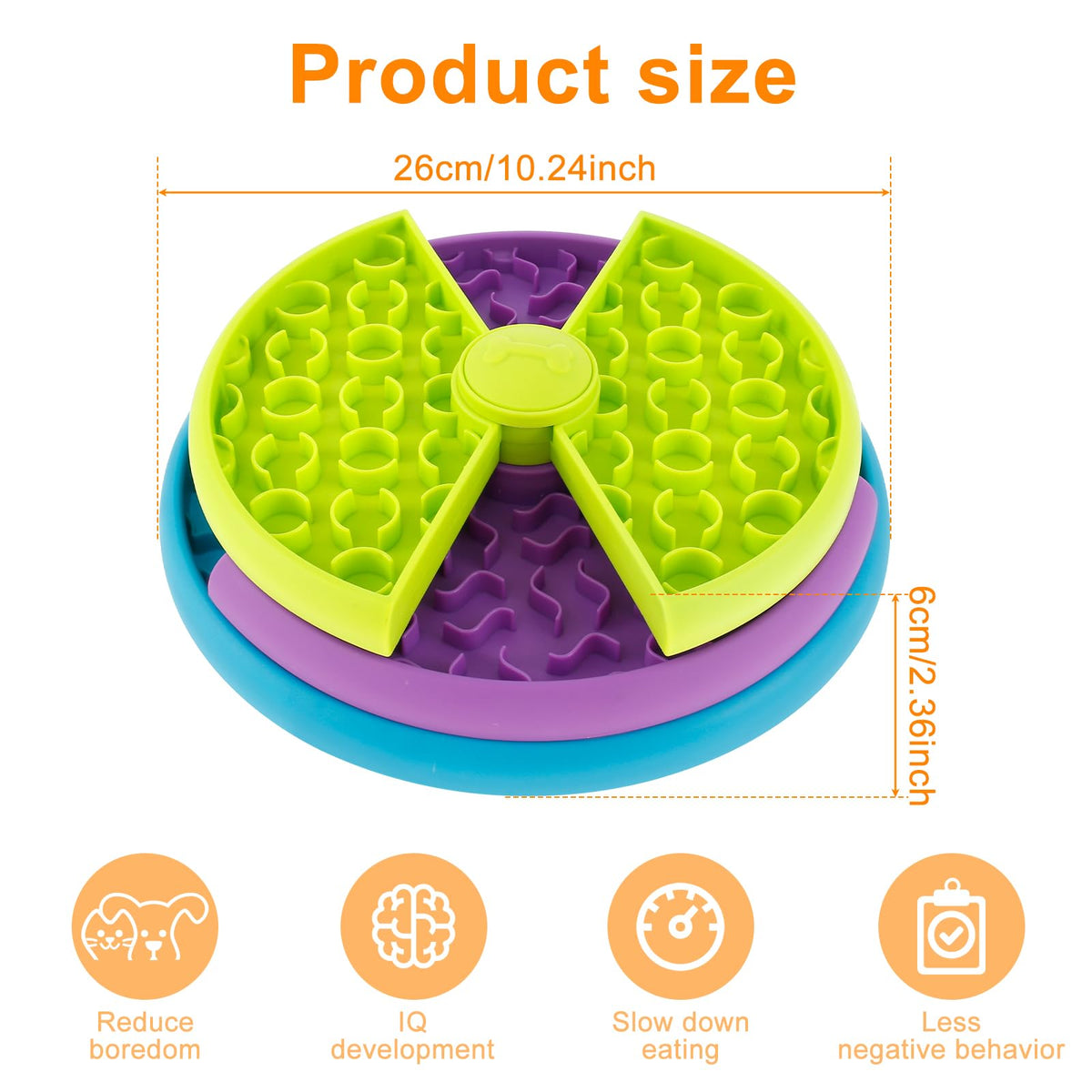 3-in-1 Dog Puzzle Feeder - gift idea (8)