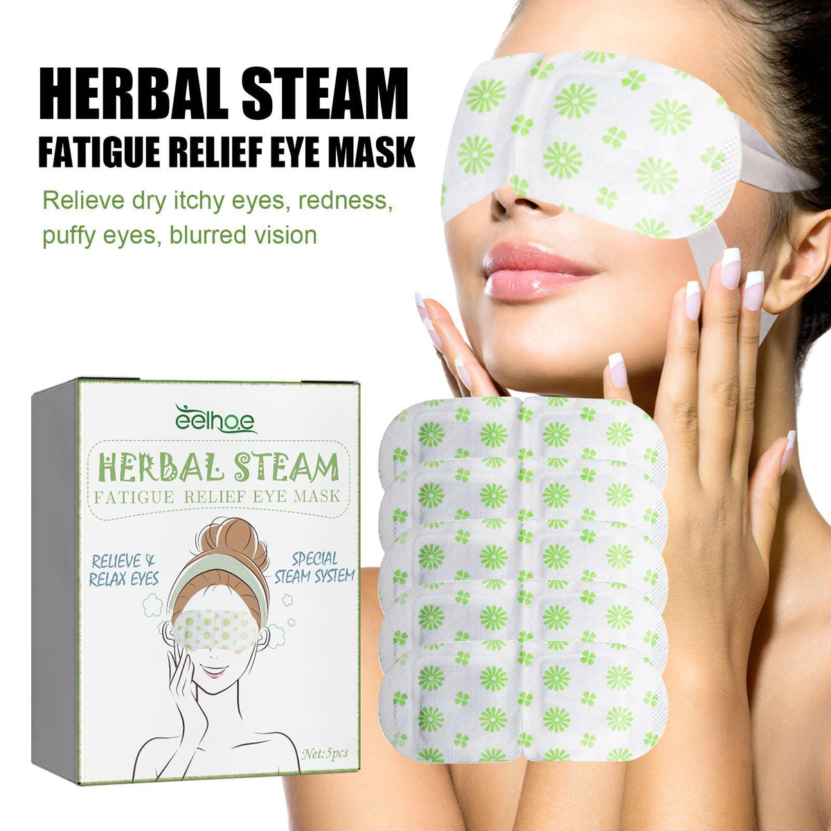 Self-Heating Steam Eye Masks, 5 Pack - gift idea