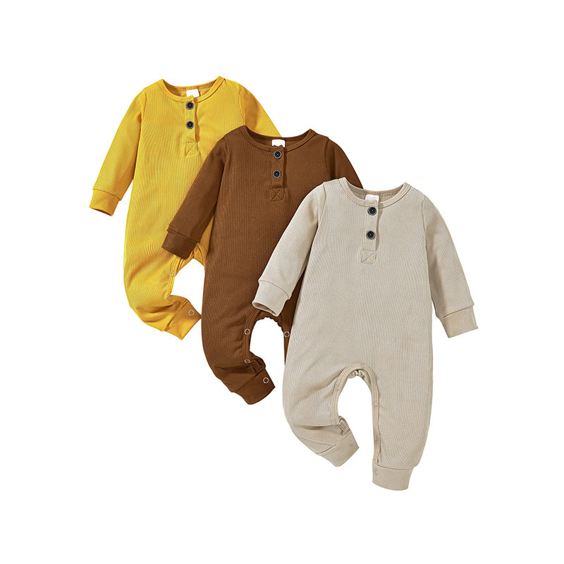 Newborn Ribbed Romper 3-Pack - gift idea (4)