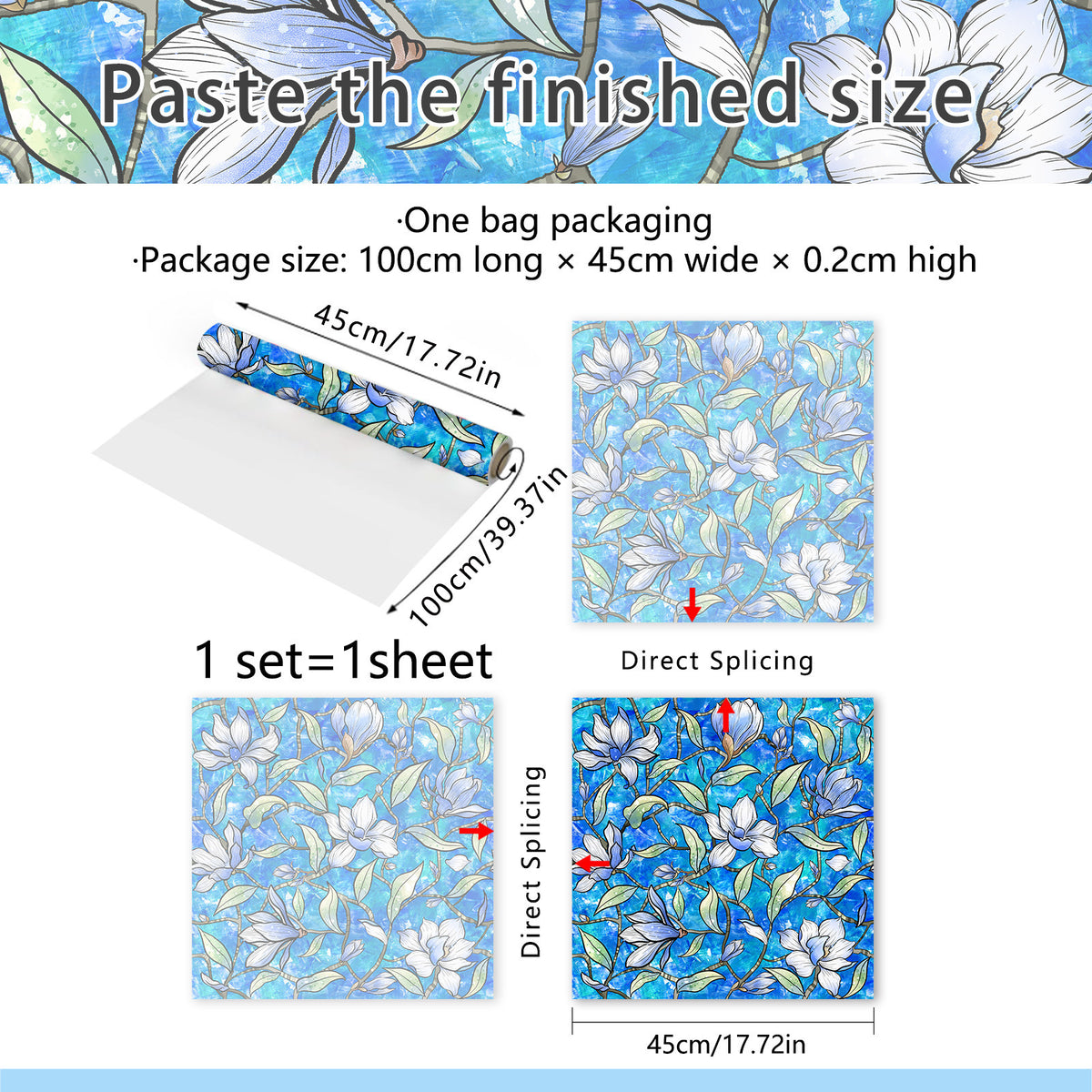 Sunshade Window Glass Sticker