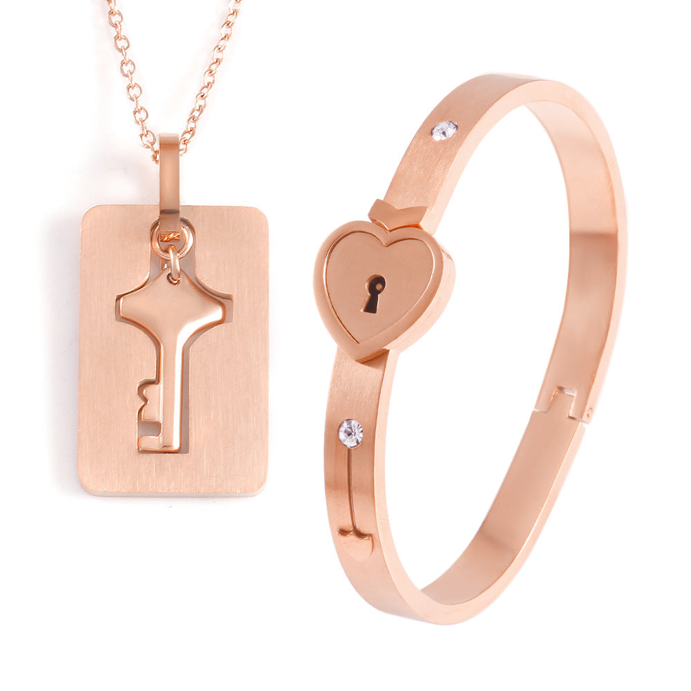 Couple Love Lock Bracelets - gift idea (4)