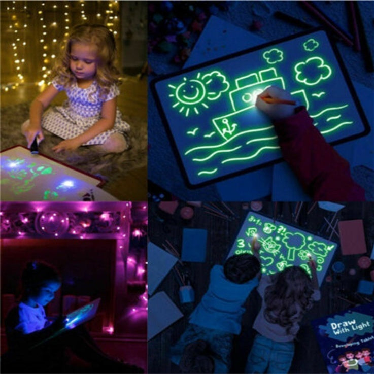 Glow-in-the-Dark Magic Drawing Pad - gift idea