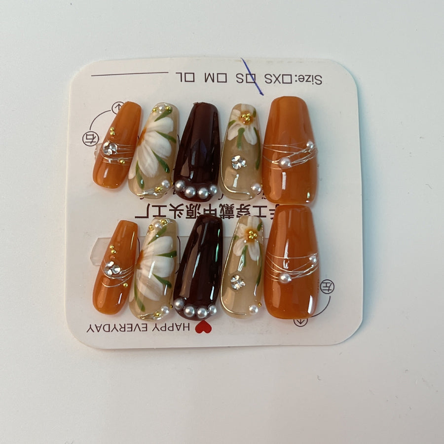 Detachable Press-On Nail Set