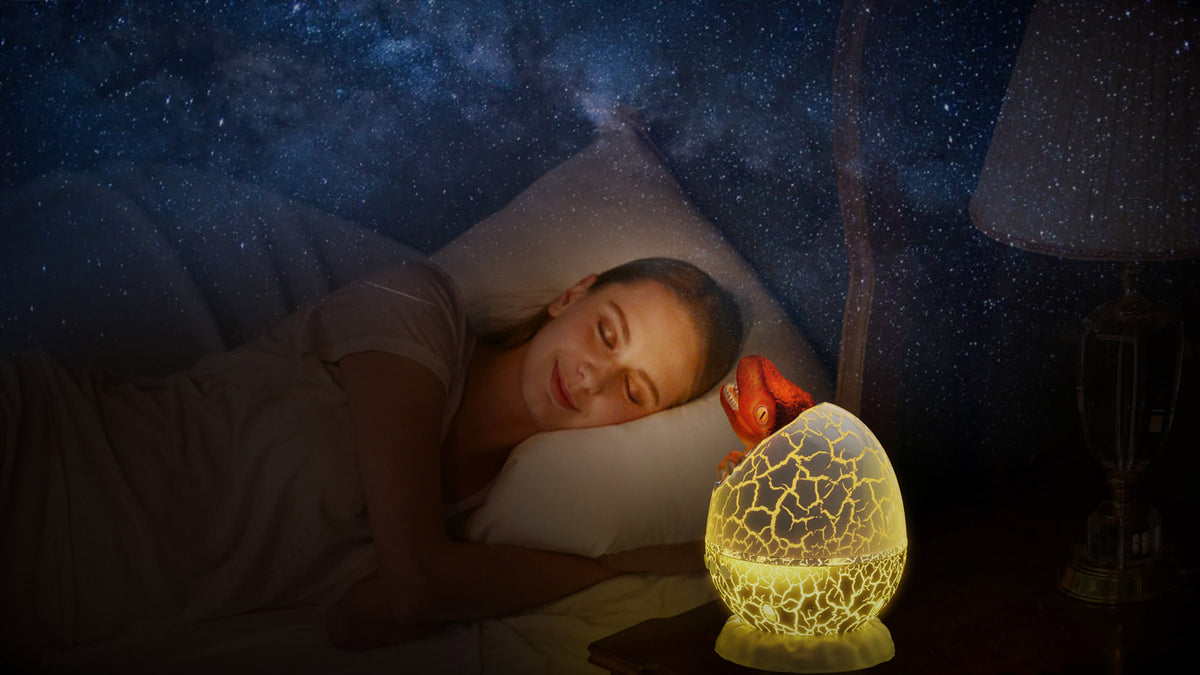 Dinosaur Egg Starry Sky Night Light - gift idea (4)