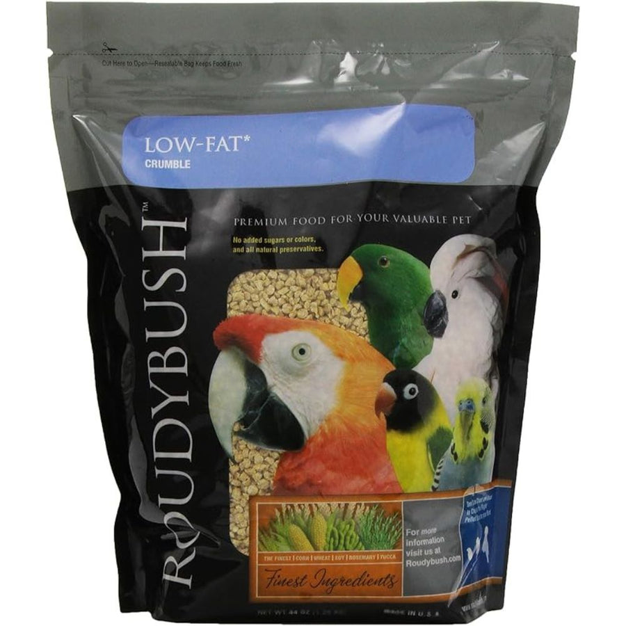 Roudybush Low Fat Bird Food Crumbles