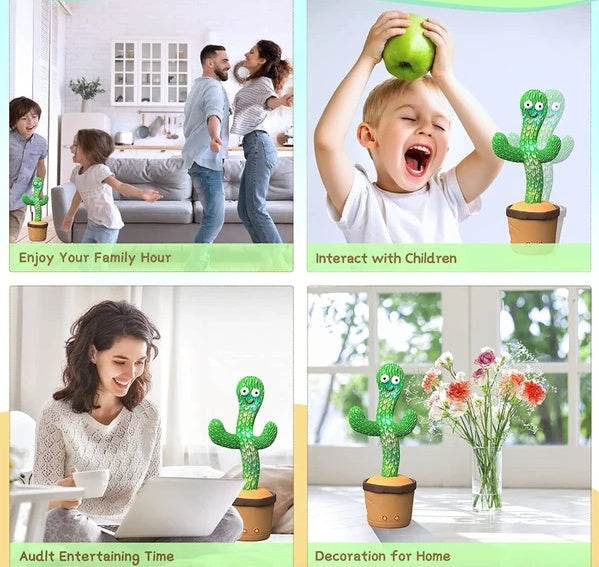 Dancing Talking Cactus Plush - gift idea (4)