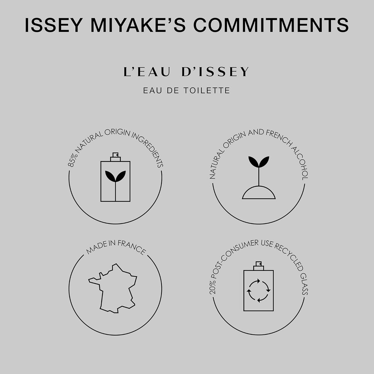 Issey Miyake L'Eau d'Issey Eau de Toilette - Fragrance for Women - Floral & Aquatic, Inspired by the Purity of Water - With Notes of White Flowers, A Lotus Rose Accord & Sandalwood