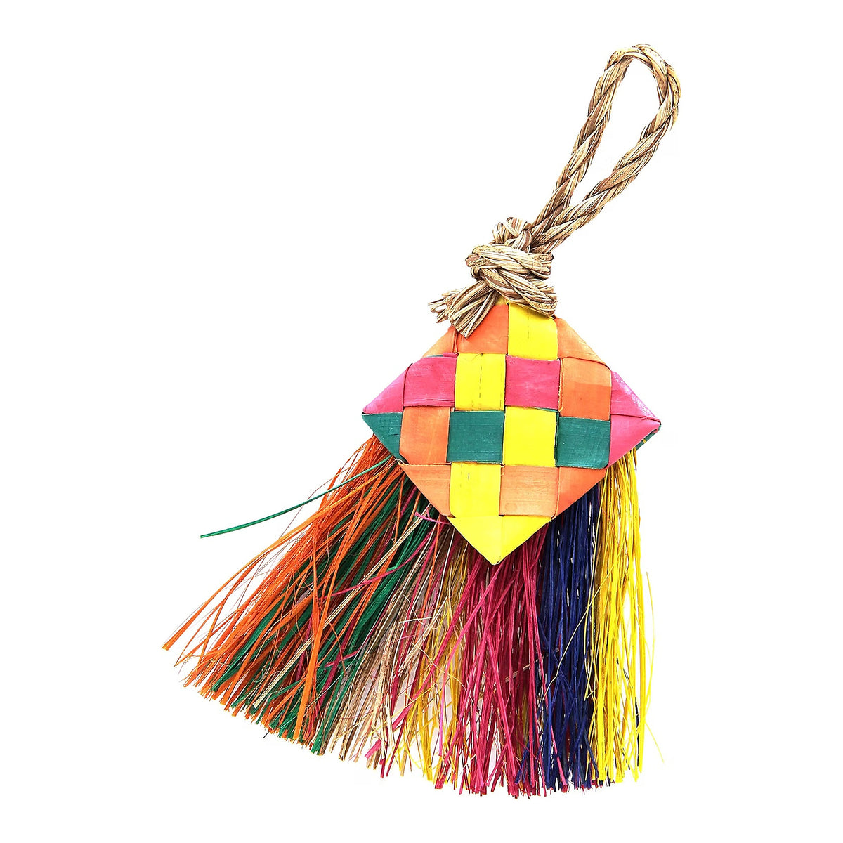 Planet Pleasures Preening Fan & Bird Brush — Palm Preening Toys for Parrots