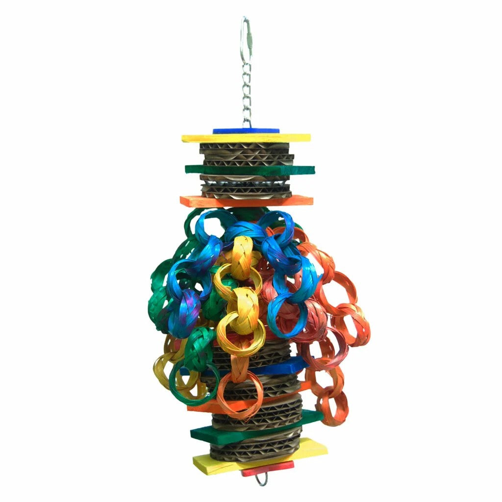 Zoo-Max Shredding & Chew Toys for Parrots — Pharaon, Picolo, Accordion & Shred-X