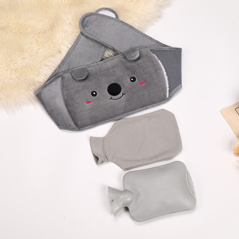Hot Water Bottle Waist Belt Set