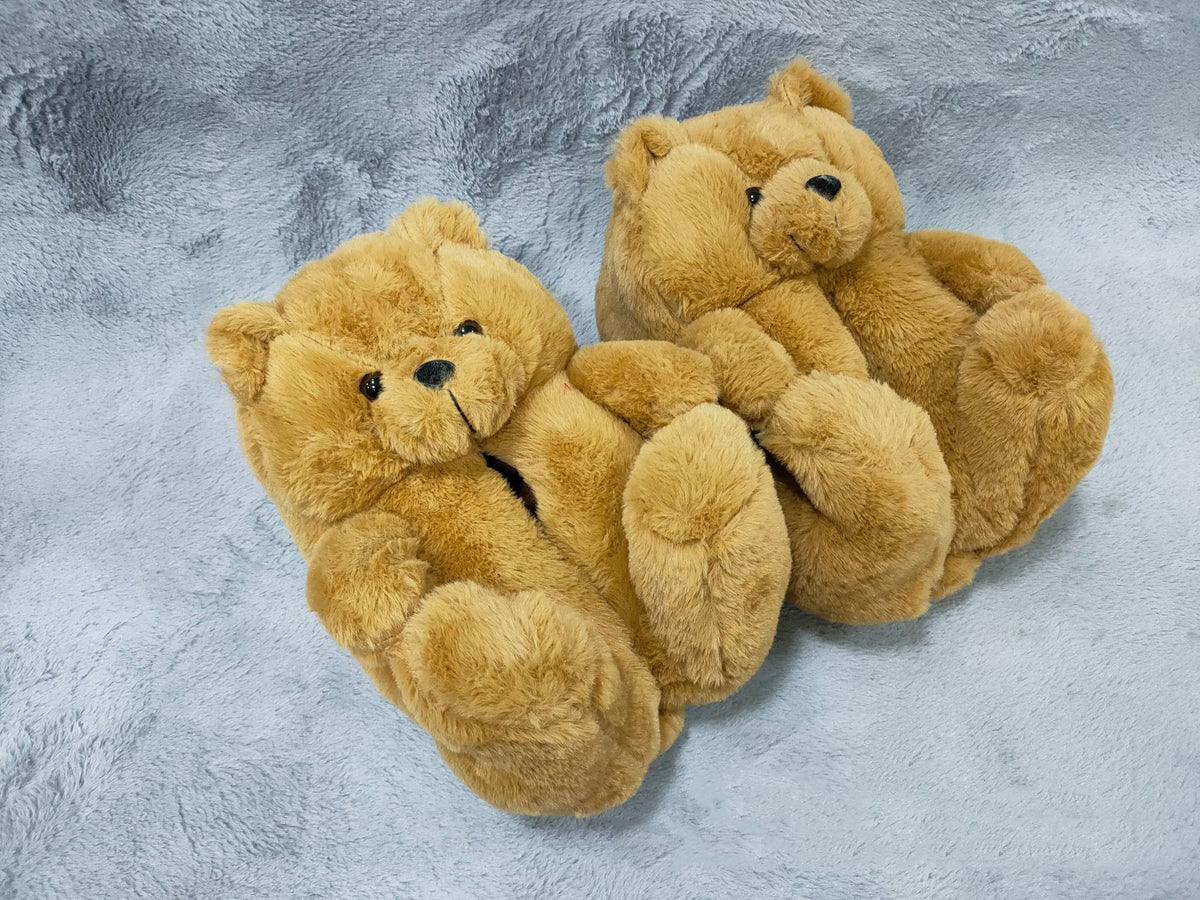 Teddy Bear Slippers 🧸