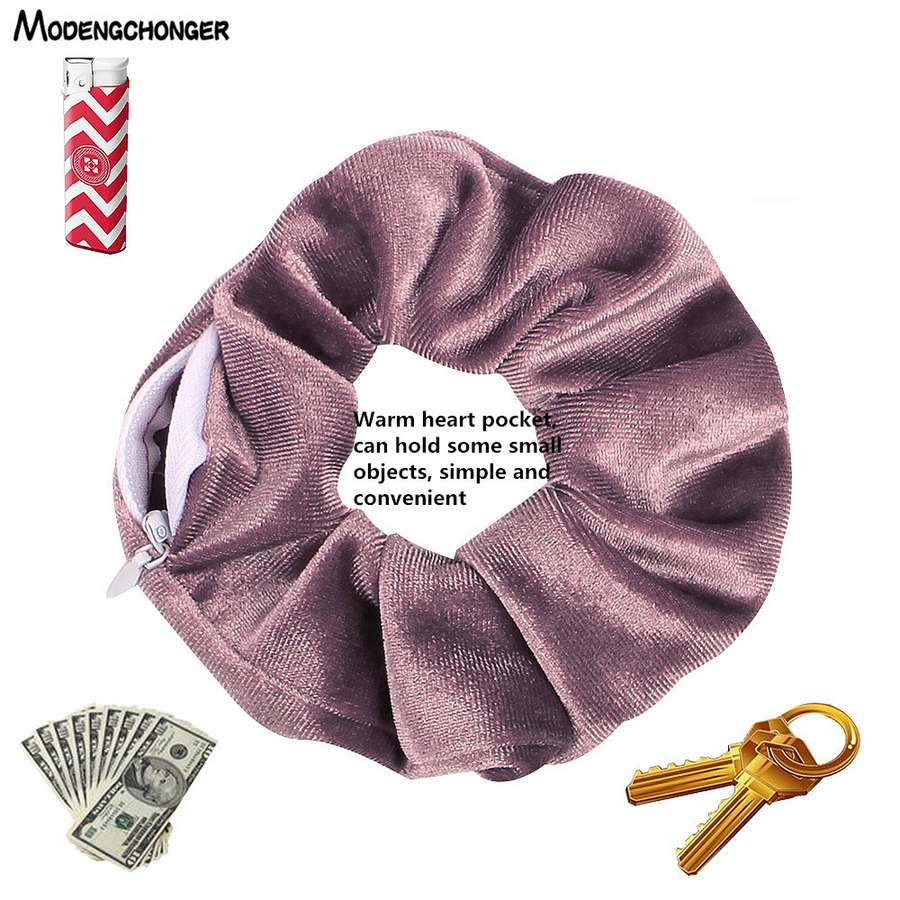 Hidden Pocket Scrunchie