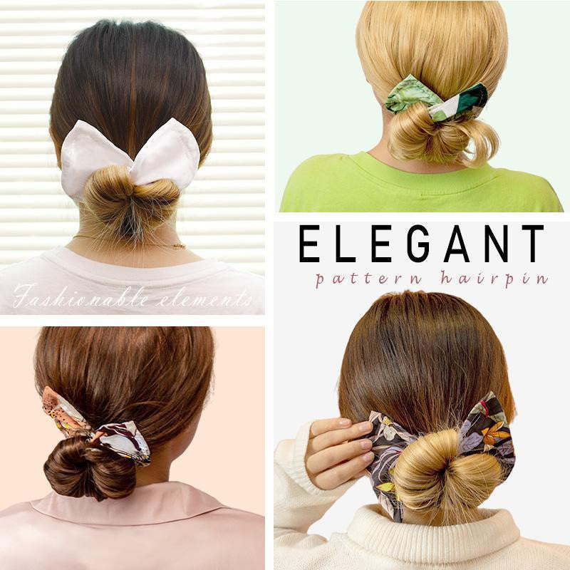 Vintage Bow Hair Coiler Headband
