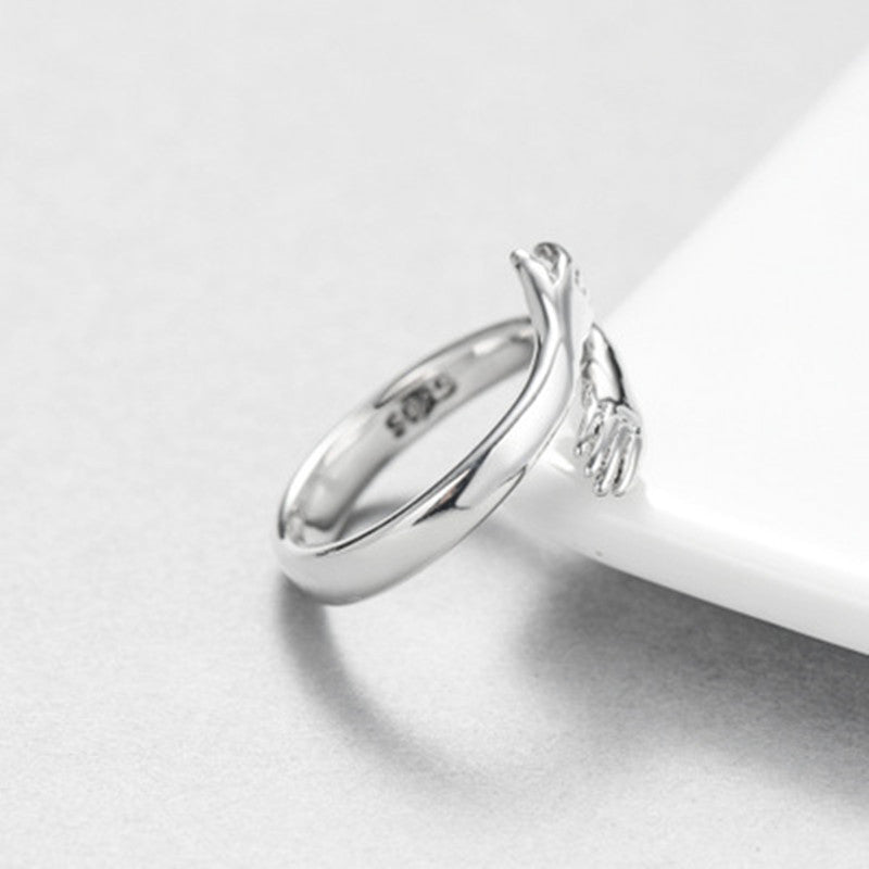 Hug Ring - Double Hand Ring
