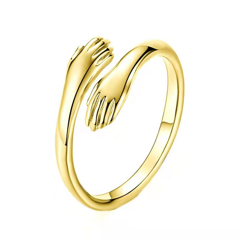Hug Ring - Double Hand Ring