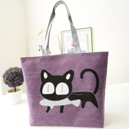 Cat Canvas Bag