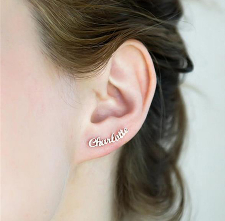 Personalized Name Earrings