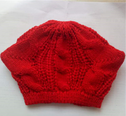 Knitted Cat Ears Beanie