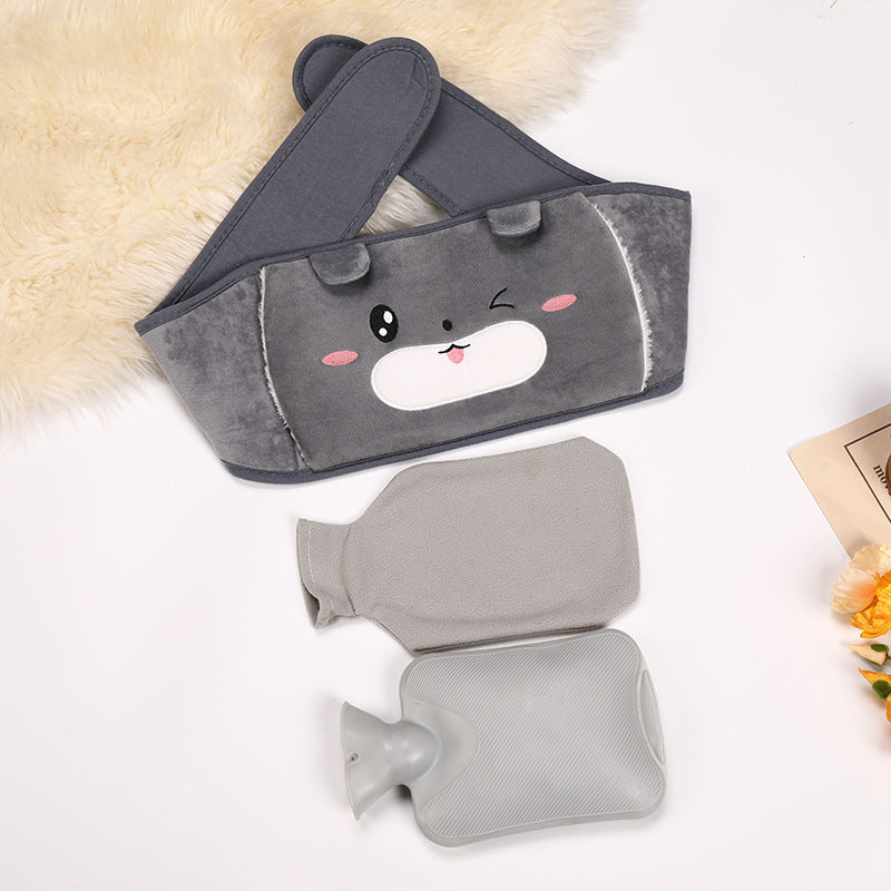 Hot Water Bottle Waist Belt Set