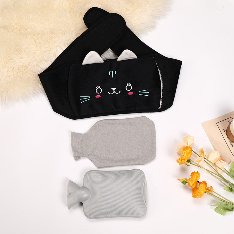 Hot Water Bottle Waist Belt Set